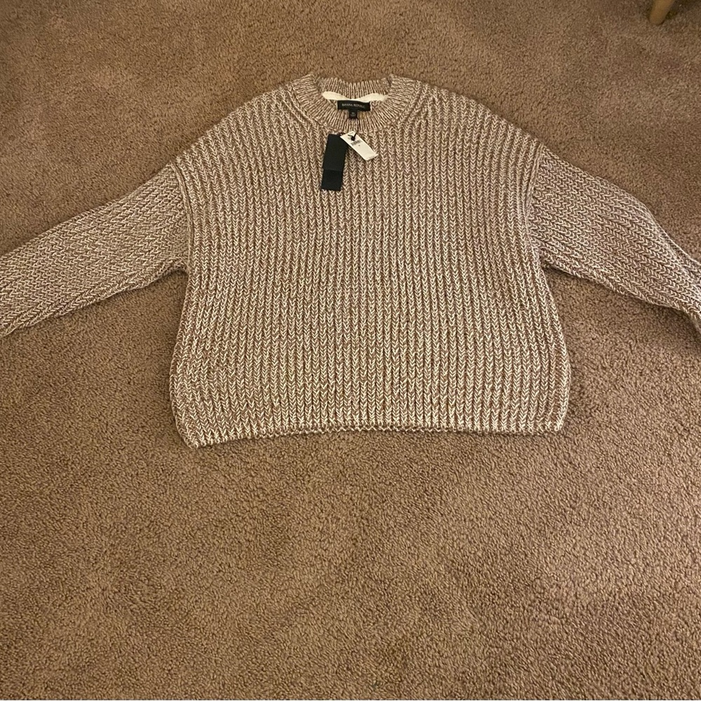 Never worn, with tags Fisherman sweater